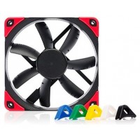 NOCTUA VENTILADOR CAJA NF-S12A PWM CHROMAX.BLACK.SWAP, NF-S12A PWM CH.BK.S, 120MM, 120X120X25MM, 12V, 1200RPM/300RPM, 17,8 DB(A), 107,5 M3/H, 1,19 MM H2O, 4 PINES, 6 COLORES (Espera 4 dias) en Huesoi